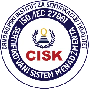 ISO/IEC 27001 Sertifikovani sistem menadzmenta